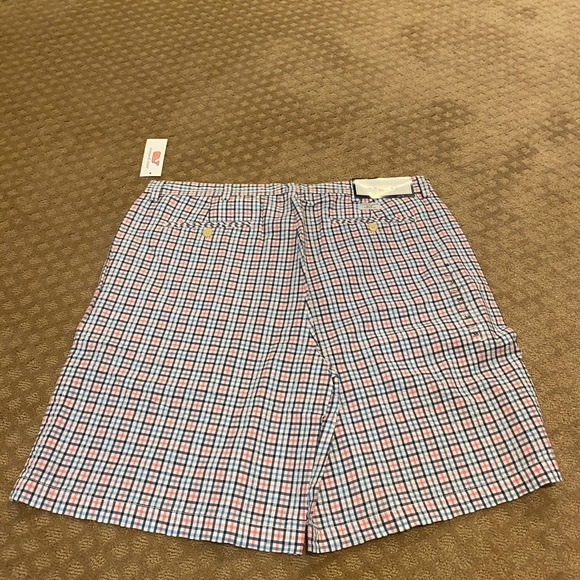 Vineyard Vines Gally Check 9” Club Shorts - Picture 2 of 6
